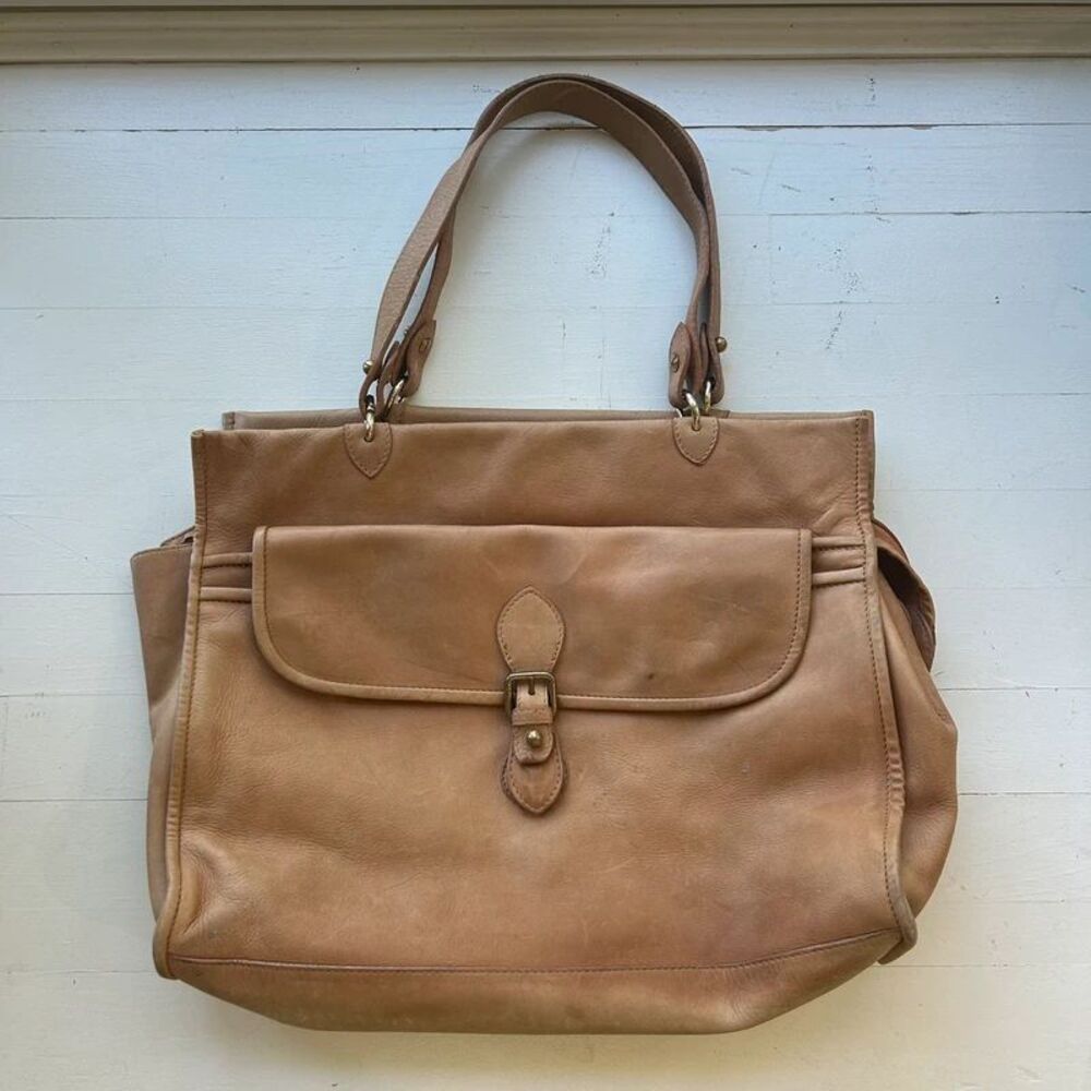 Vintage Leather Bag Brown